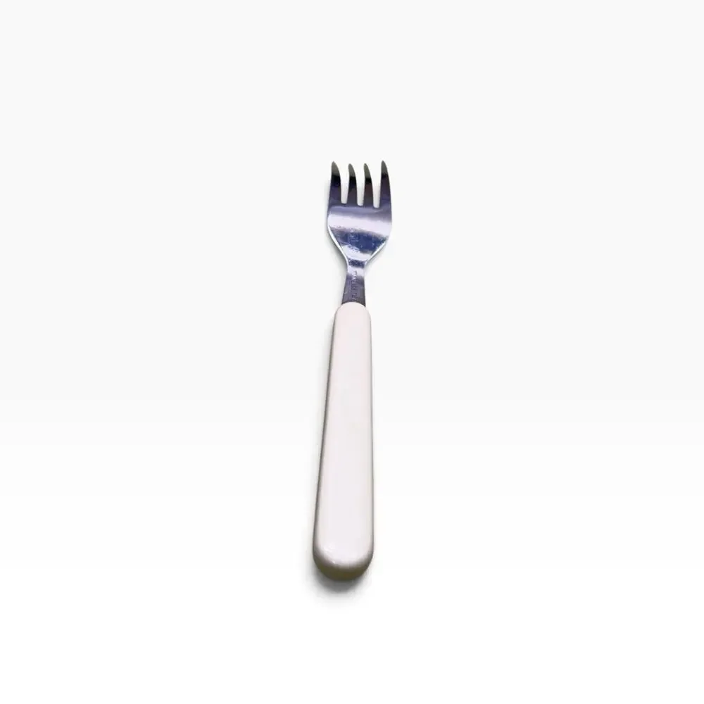 Tienshan Country Bear Stainless Plastic Handle Silverware 6.25in Salad Fork